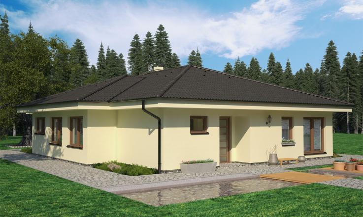 projekt domu BUNGALOW 140